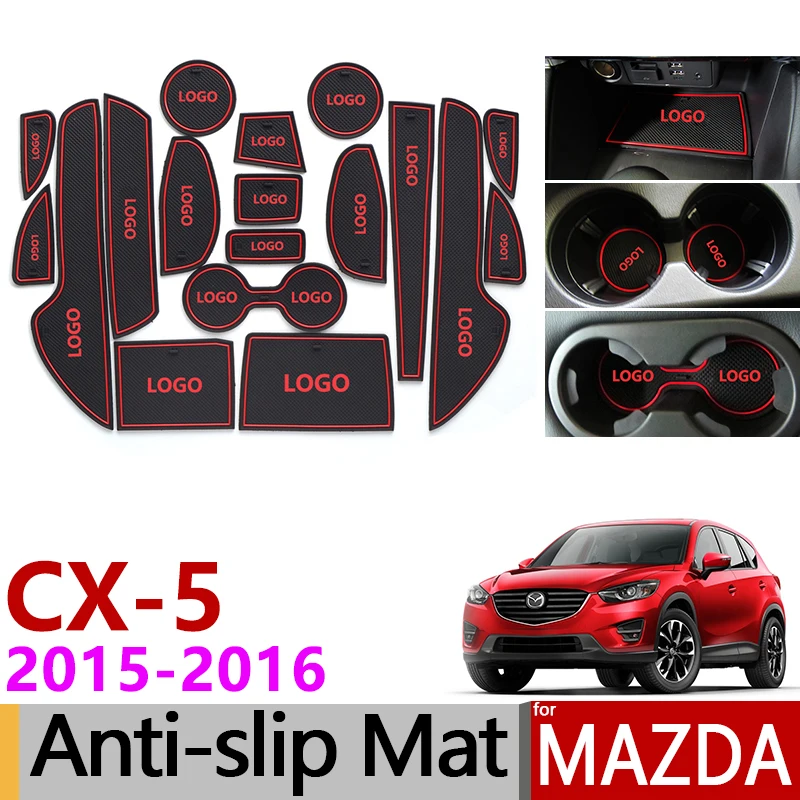 Противогрязный коврик для Mazda CX-5 подтяжка лица CX5 CX 5 MK1 аксессуары для ремонта двери паз ворота слот подставка Противоскользящий коврик