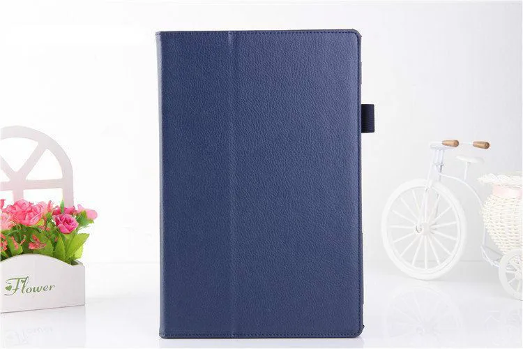 dark blue Флип-чехол из искусственной кожи для планшета sony Xperia Tablet Z Z1 10,1, защитный чехол, чехол s для sony Tablet Z Z1 - Цвет: dark blue