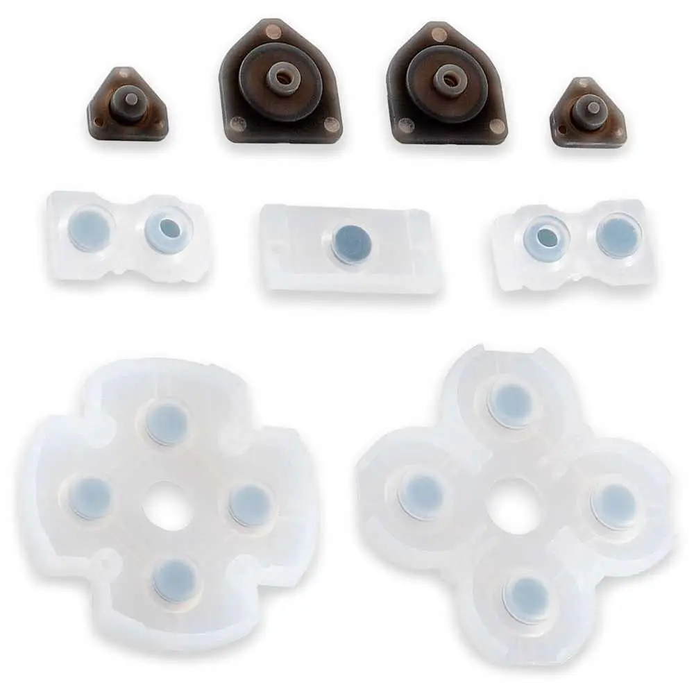 OcioDual Gums кнопки я посылаю PS4 DualShock 4 V1 колодки de контакт силиконовые Замена PS playstation Play станция V.1