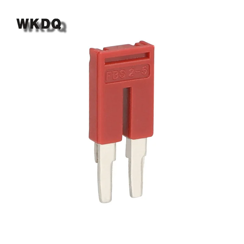 10Pcs FBS2-5 Jumpers For PT2.5 ST2.5 PT/ST 2.5 Wire Connectors 2 seat FBS 2-5 DIN Rail Terminal Block Accessories Plug-In Bridge