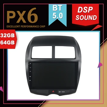 

PX6 Excellent Performance Android 9.0 Car Multimedia GPS For MITSUBISHI ASX 2010-2012 DSP Sound Navigation Tape Recorder Radio