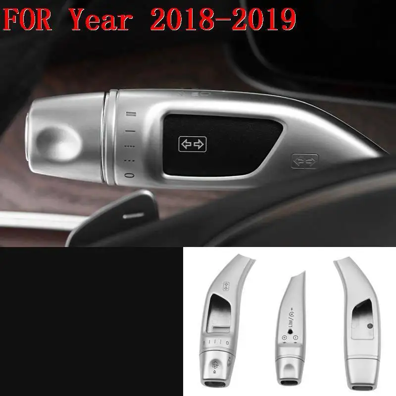 Automovil декоративная хромированная система управления интерьер модный аксессуар яркие блестки части автомобиля 18 19 для Mercedes Benz E класс
