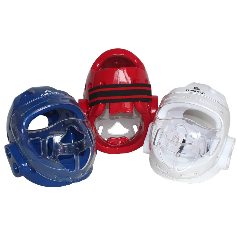 

Karate Protector Head Guard, a Molding Head Guard, Karate Headguard, MMA Protective Clothing, with Mask Helmet