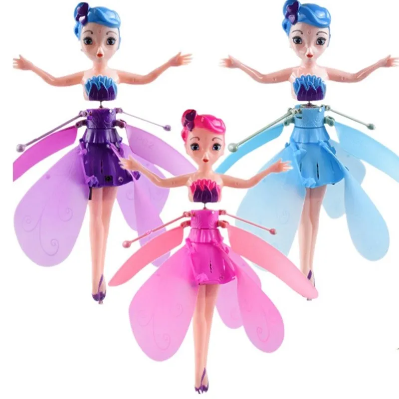 

Fairy Drone With Remote Control Suspended Inductive Helicopter RC Flyings Toy Quadcopter Drone Kids Toys
