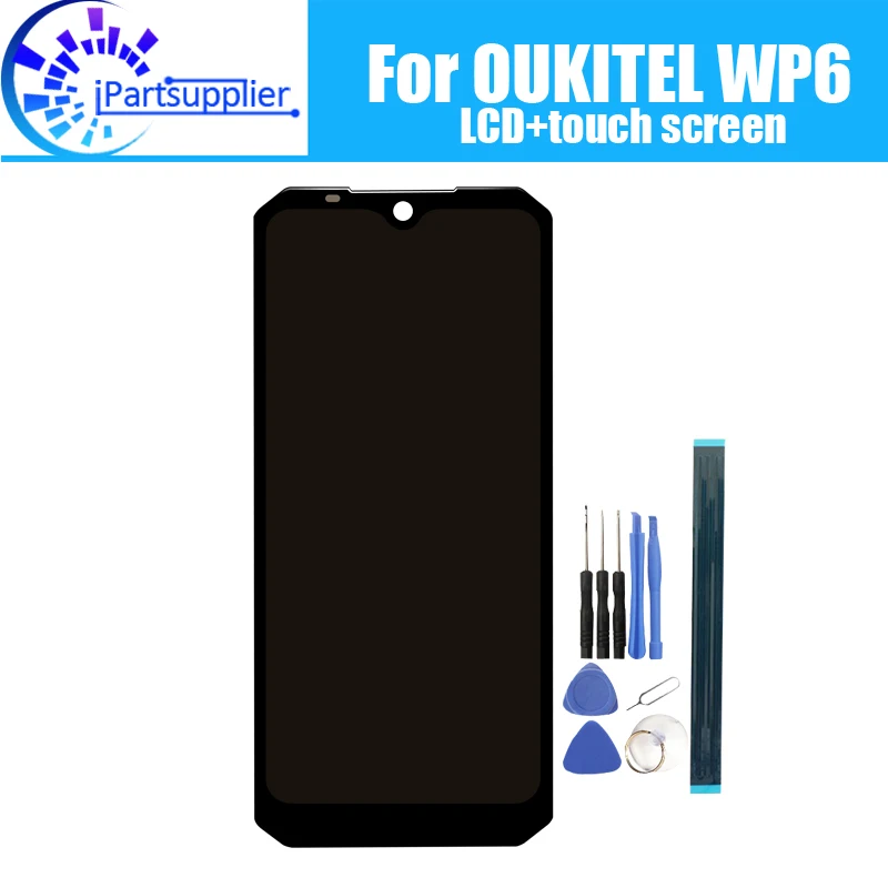 6 3-дюймовый OUKITEL WP6 ЖК-дисплей + сенсорный экран 100% оригинальный протестированный