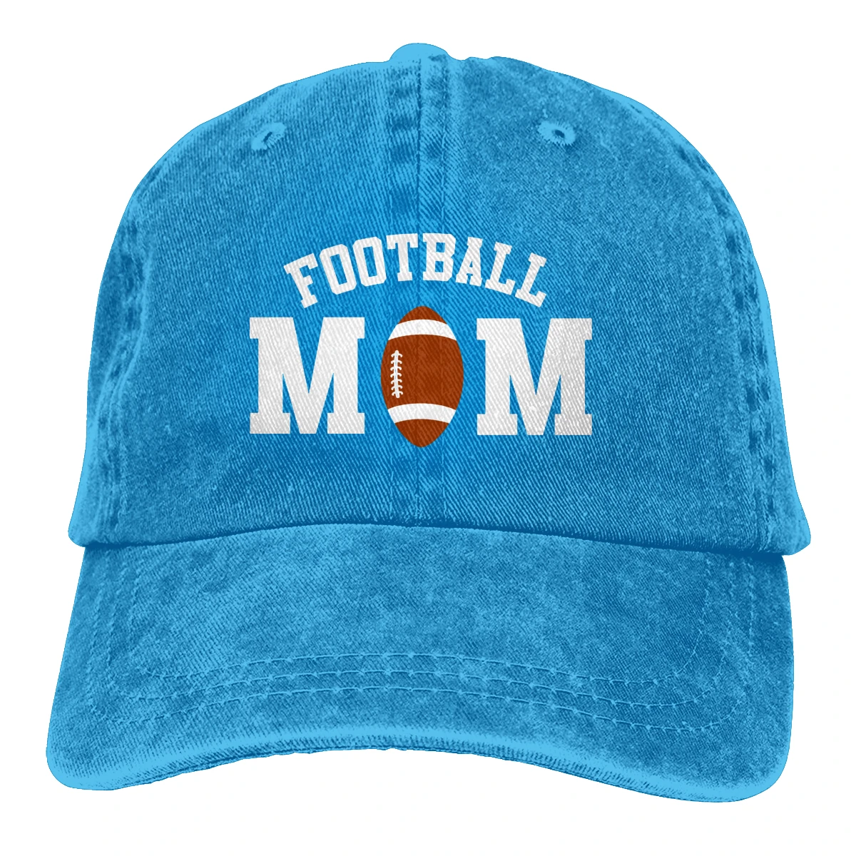 Футбол Мама Casquette Deep Heather унисекс Мужские и женские деним Strapback бейсболка Регулируемая Гольф папа шляпа