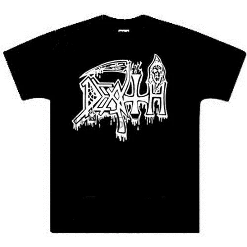 Death Dripping Logo T-Shirt Mens clothesNew Black S-M--L-XL-2XLdeath metal | Мужская одежда