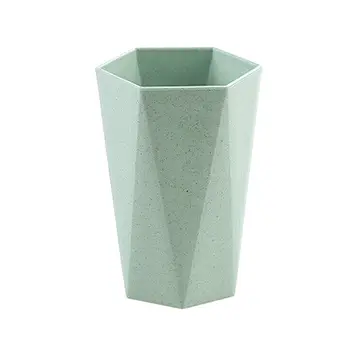 

Wheat Straw Cup Wash Mug Four Color Household Couple Tooth Cup Brushing
