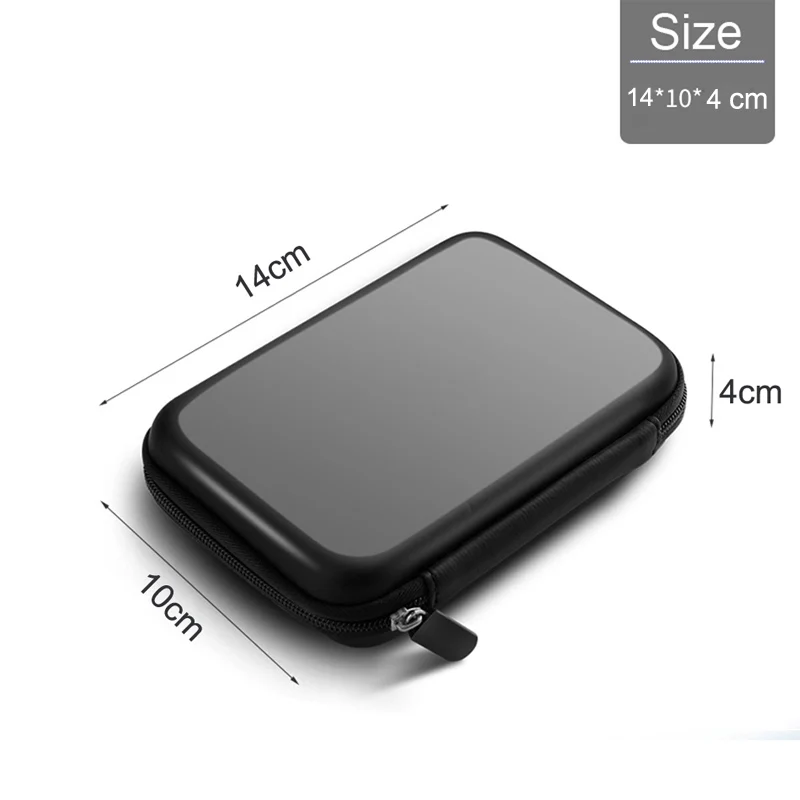 Oppselve External Storage Hard Case HDD SSD Bag For Hard Drive Power Bank USB Cable Charger Power Bank Earphone Case Accessories