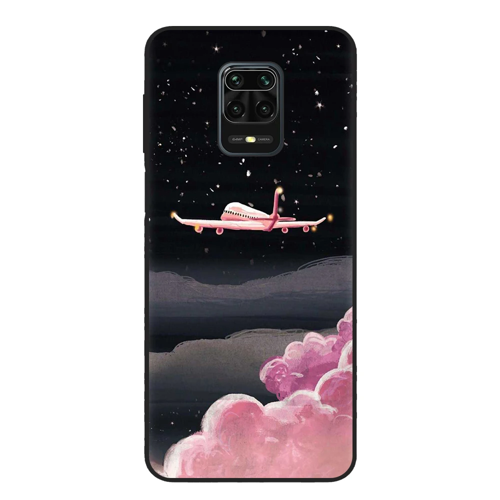 xiaomi leather case hard Bản Đồ Thế Giới Du Lịch Chỉ Cần Điện Thoại Ốp Lưng Đen Bao Da Cho Xiaomi Mi 10T Lite 10 Cực Redmi Note 9S 7 8 9 Pro 8 Dòng T Nghệ Thuật Máy Bay Vỏ xiaomi leather case cover Cases For Xiaomi