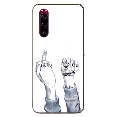 For Sony Xperia 5 J8210 J9210 J8270 Case 6.1'' Fashion silicone Back Cases for Sony Xperia 5 Phone Cover Protective Shells Coque - Цвет: W8