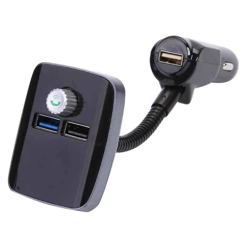 M3PLUS беспроводной Bluetooth Hands-free FM передатчик с ЖК-дисплеем USB зарядное устройство автомобильный комплект