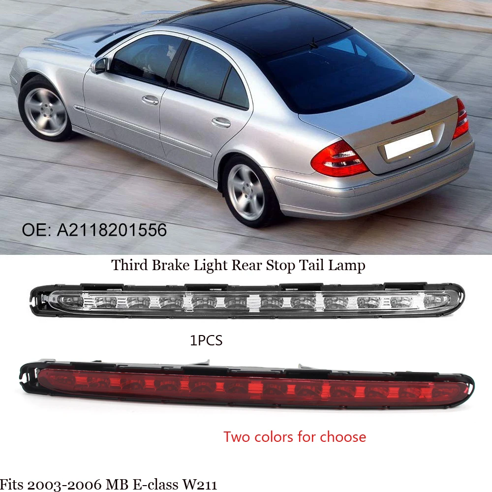 Подходит для E Class W211 03-06 Автомобильный задний высокий уровень стоп-светильник 8P4945097C A2118201556 3rd центральный тормоз высокого уровня