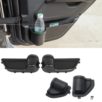 

Car Door Storage Box Cup Holder Organizer Front Door Storage Multi-function Water Holder Stowing Tidying for Jeep Wrangler JL
