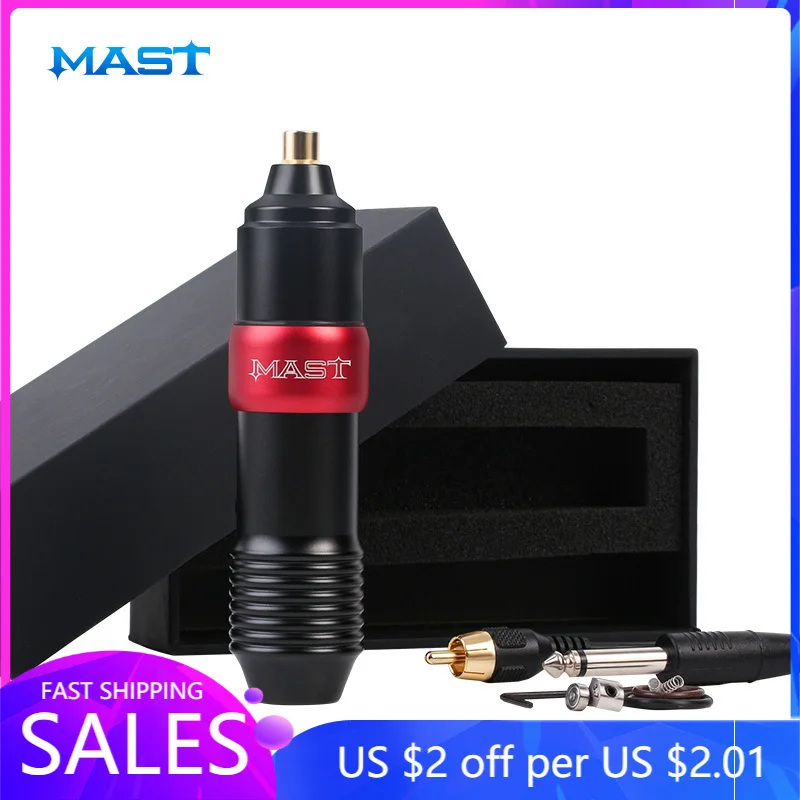 Ротационный тату пистолет Dragonhawk Mast Top профессиональная машинка для