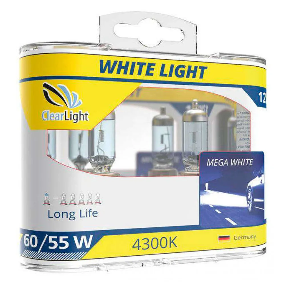 Лампа галогенная H27 White Light, 2 шт