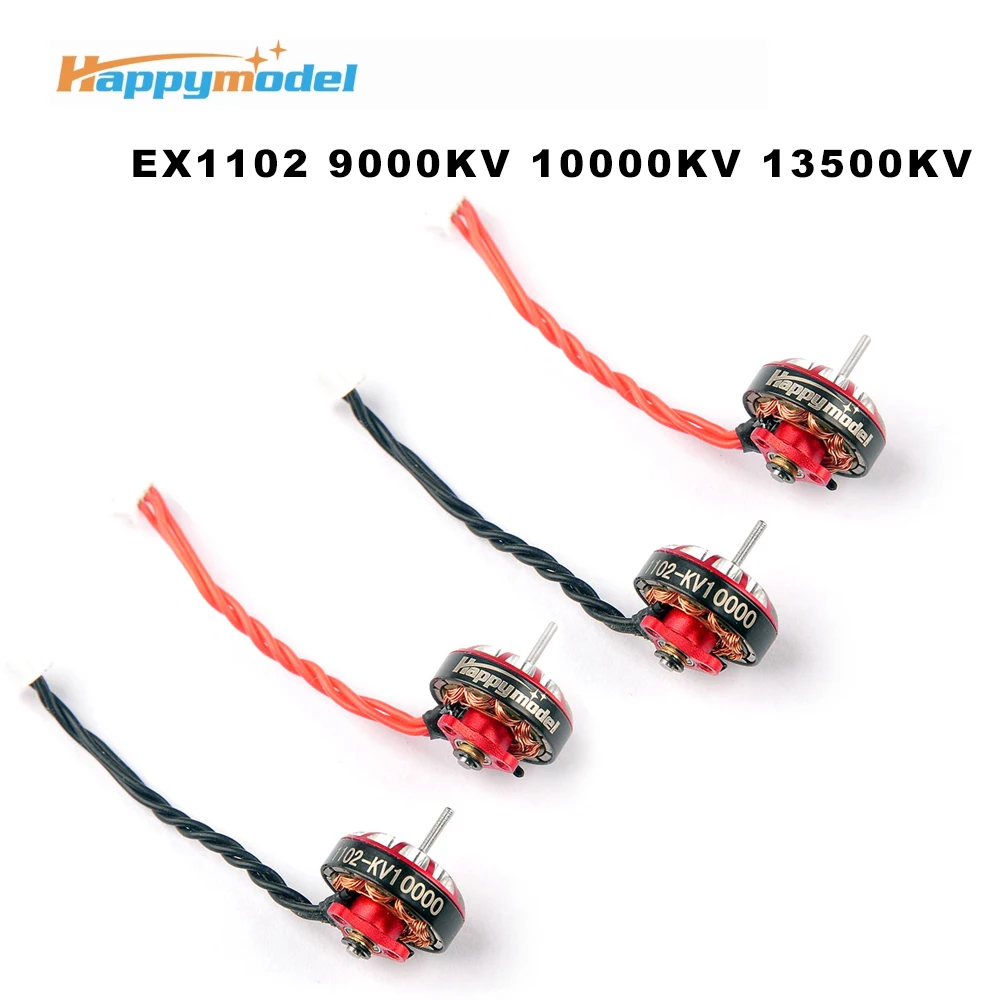 Безщеточные моторы Happymodel EX1102 8500KV 9000KV 10000KV 13500KV Mobula7 для 2s-3s 75mm-85mm BWhoops DIY FPV Drone Quadcopt |