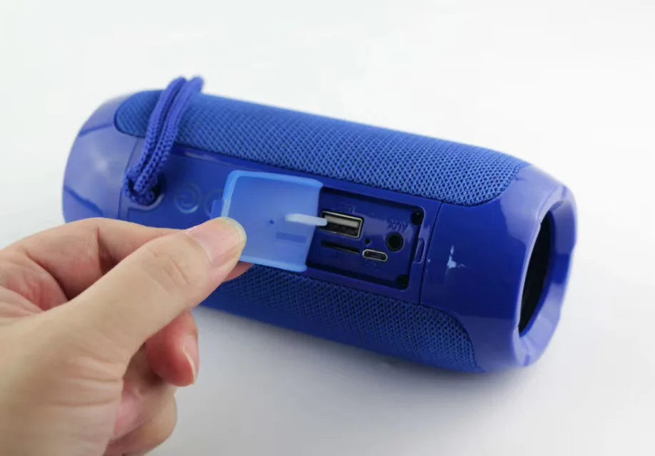 TG117 Waterproof Portable Wireless Column Loudspeaker Box Support TF Card FM Radio Aux Input Bluetooth Hifi Speaker