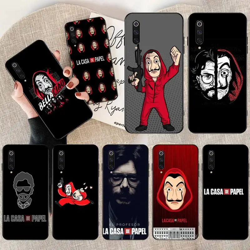 HPCHCJHM 2020 Испания ТВ La Casa papel Heist House DIY Роскошный чехол для телефона Xiaomi Mi9 9SE 8SE Pocophone F1
