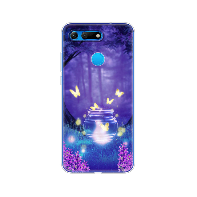 for Huawei Honor View 20 V20 Case TPU Funda Soft Silicone Cover For Honor V20 Capa Cute Animal pattern Silicone Phone
