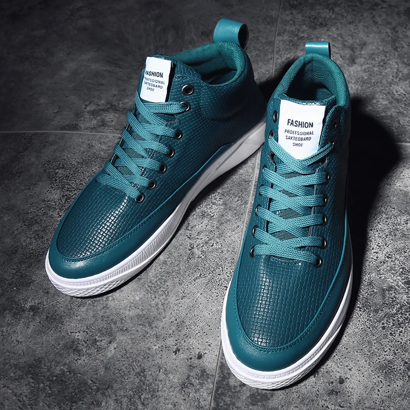 men sneakers Fashionable high-top men's canvas shoes outdoor leisure hiking shoes classic men white sneakers men loafers tenis