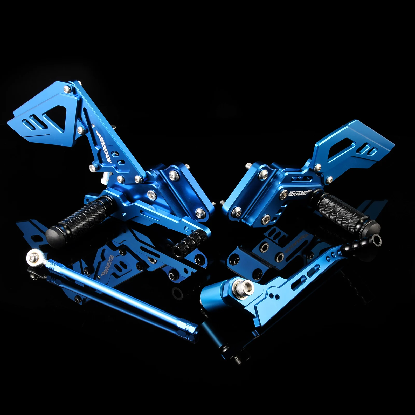 Мотоциклист гонки Rearset задние Подножки Регулируемый набор задняя Подножка для SUZUKI подножки педали для Moto