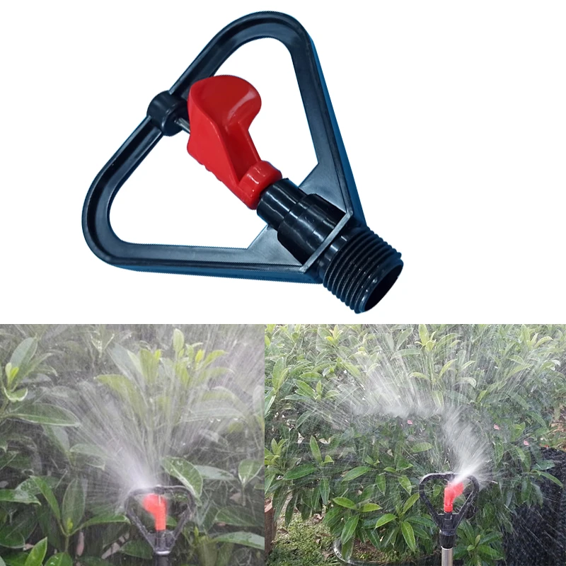 

6 pcs Rotatable Sprinkler head for home gardenSpray evenly by 360rotationConnection