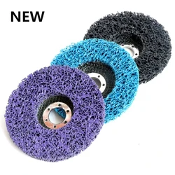 Disque de peinture en Poly bande, roue Abrasive, antirouille, propre, pour meuleuse d'angle, outils électriques, accessoires 