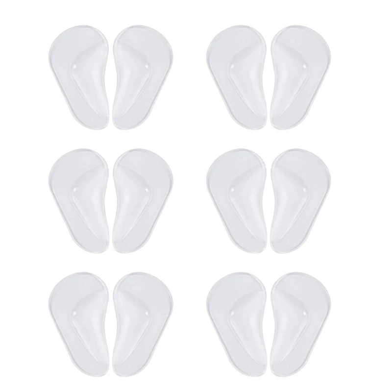 

Gel Arch Support Shoe Insert for Flat Feet Plantar Fasciitis, Adhesive Arch Support Pad for Pain Relief - Arch Cushions for Wome