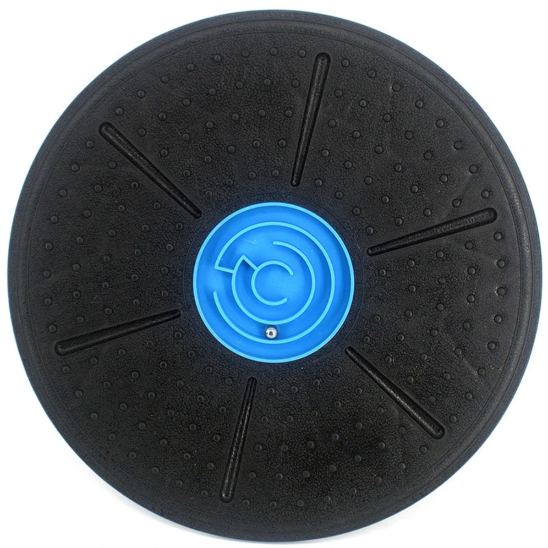 Балансировочная доска оборудование для фитнеса ABS поворотные доски поддержка вращение на 360 градусов Массажная балансировочная доска для упражнений и физических упражнений - Цвет: Синий