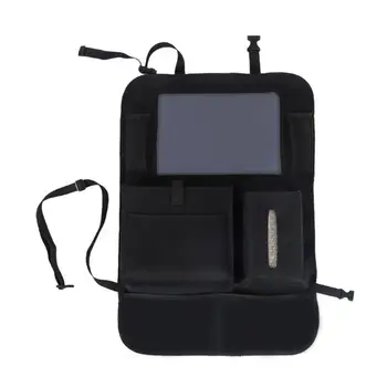 

Car Backseat Organizer for Kick Mat Car Back Seat Protector with Tablet Holder + Tissue Box Travel Accessories