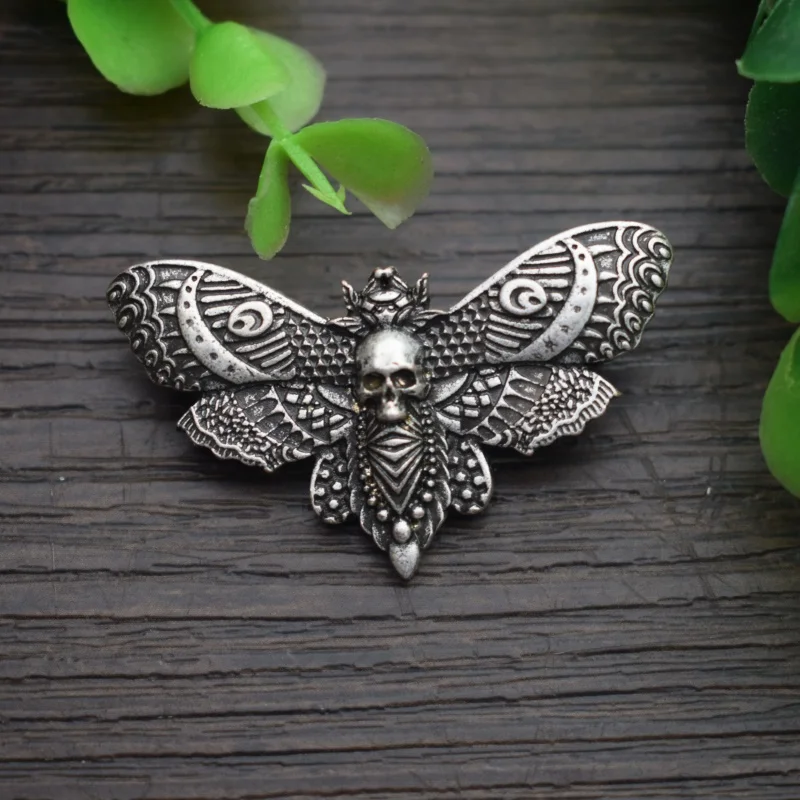 1 шт. мертвой головы череп бабочка Hawkmoth брошь в виде насекомого животное Вечерние