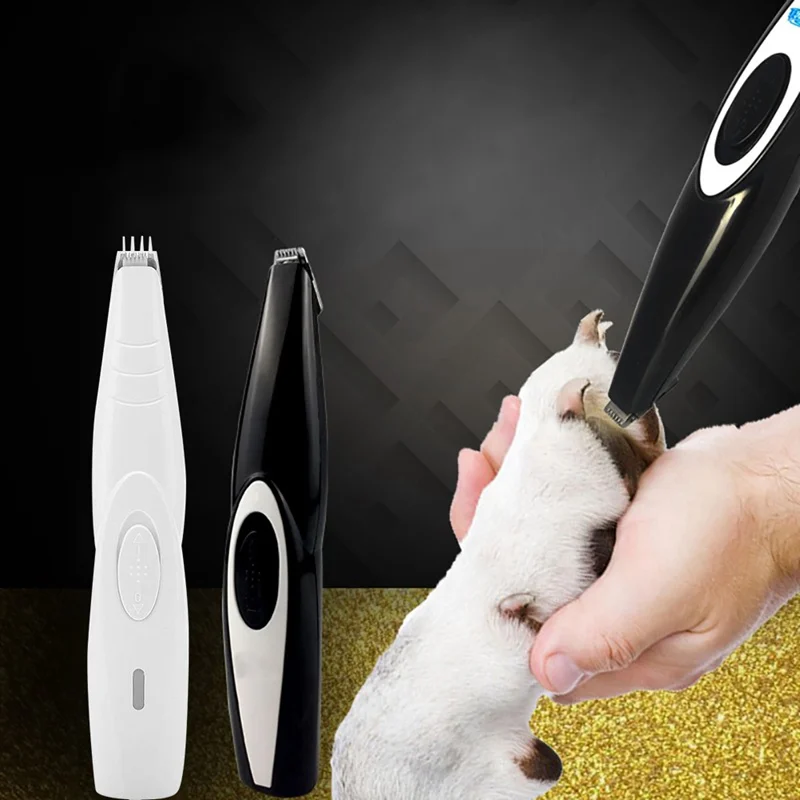 USB профессиональная машинка для стрижки животных Ножницы Собака КРС кролики бритва Домашние животные Уход Электрический триммер для волос режущий станок
