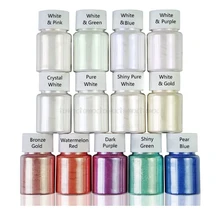 Resin Dye Powder Mica Pearl Pigments Color Crystal Mud For DIY Pigment Powder Au17 19 Dropship