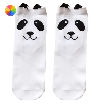 

Cute Unisex 3D Printed Lovely Cartoon Pandas Socks Cotton Ankle-High Spring Autumn Men Women Soft Socks XBFF