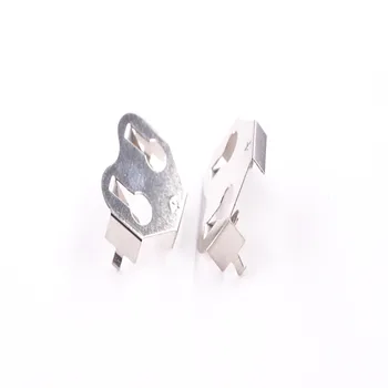 

100pcs CR1612 CR1616 Battery Holder Button Cell Retainer Coin Cell CR1620 CR1632 Battery Connector Cross MPD BK-869 Through Hole