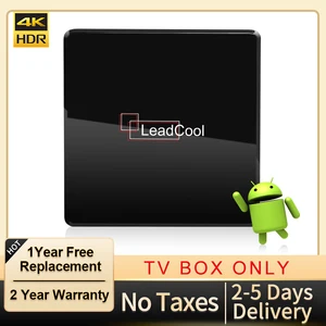 Leadcool X Android TV Box Amlogic S905W Quad Core H.265 Smart Tv 4K Box 2.4GHz WiFi Leadcool TV receiver Android 9.0 Set Top box Leadcool X Android TV Box Amlogic S905W Quad Core H.265 Smart Tv 4K Box 2.4GHz WiFi Leadcool TV receiver Android 9.0 Set Top box