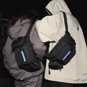 

Multi Function Unisex Waist Bag Fanny Pack Purse Chest Fanny Pack Travel Cashier Belt Hip-hop Rock Boys Girl Bag sac ceinture