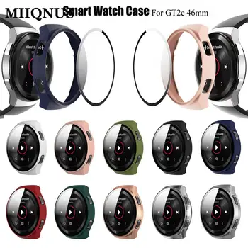 

Luxury Case For Huawei Watch GT 2E GT2E GT 2e 46mm Full Coverage Bumper Case Cover With Tempered Glass Screen Protector