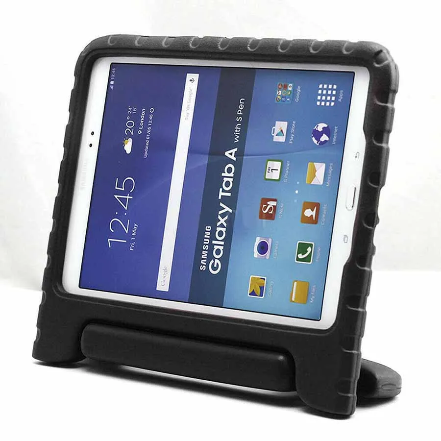 Детский ударопрочный чехол EVA для samsung GALAXY Tab A, 8,0 дюймов, T350, T351, T355, безопасный пенопластовый чехол для планшета, чехол с ручкой и подставкой