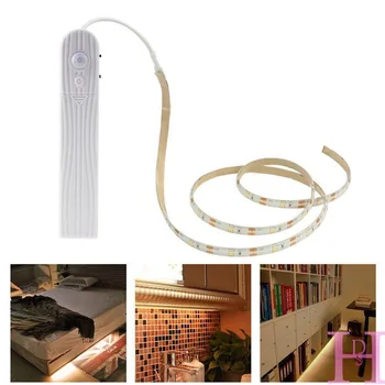 

LED Light Strip PIR Motion Sensor Activated Battery Low Energy Wardrobe Cabinet Lamp Hogard