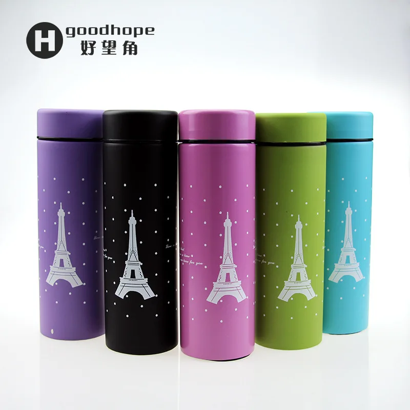 

Eiffel Iron Tower Stainless Steel Vacuum Flask/Sales Good Glass