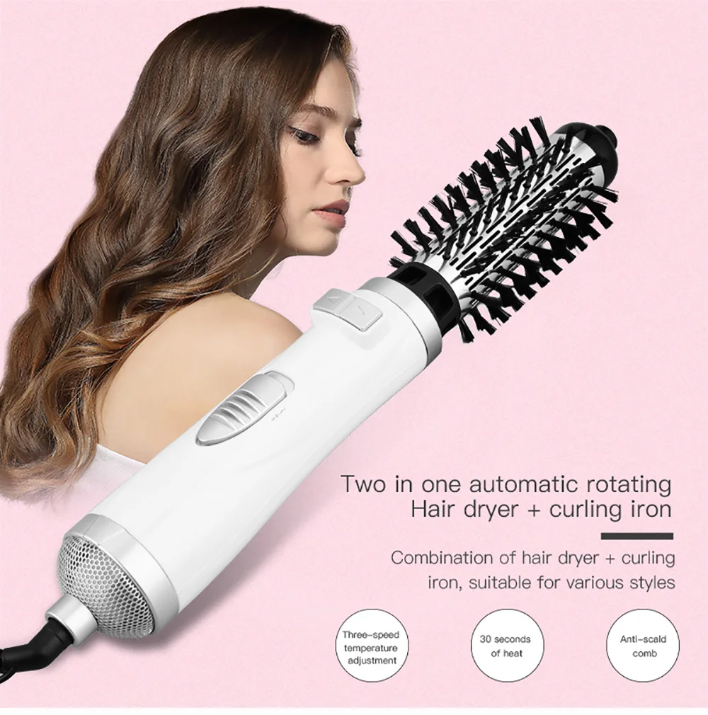 ヘアドライヤー ブラック ブラシアタッチメント付き ナチュラム ヘアドライヤー ブラシ付き - メルカリ