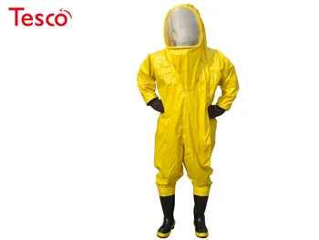 

Heavy Type Fully Enclosed Chemical Protective Suit Yellow
