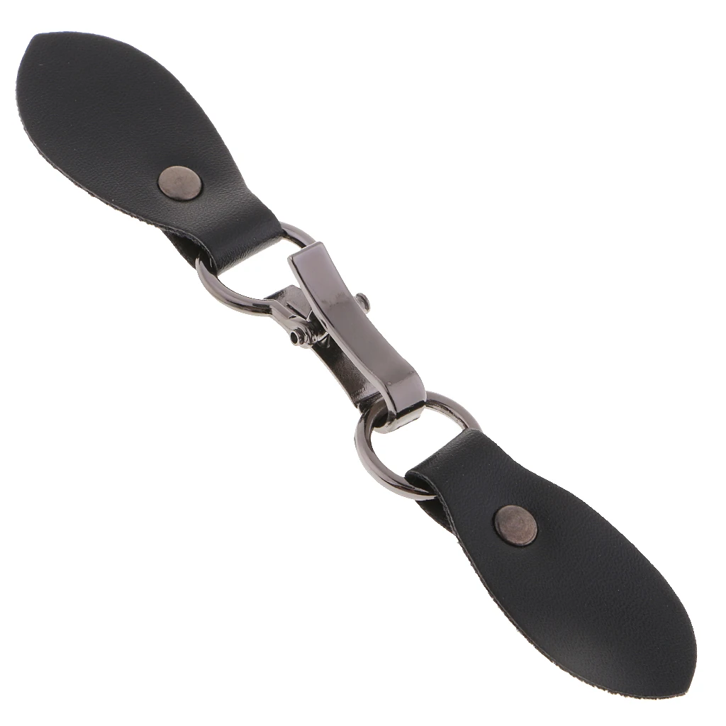 1Pair Leather Bag Buckles Handmade Replacement for DIY Wallet Bag Accessory