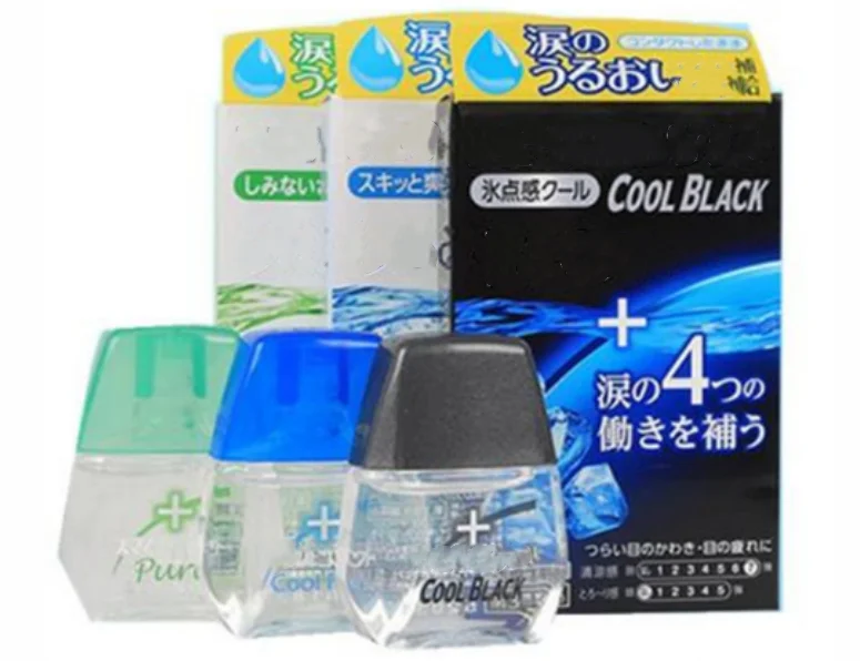 Contact lens / naked eye dual-use eye drops 3 coolness 12ml