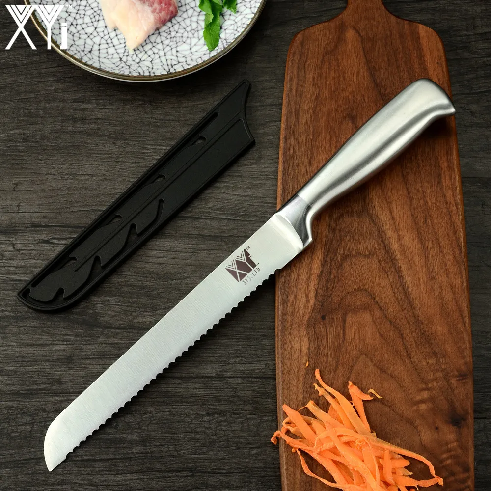 XYj 6 шт. набор кухонных ножей из нержавеющей стали 8 'ƍ'' 5 'Ɖ 5'' нож для