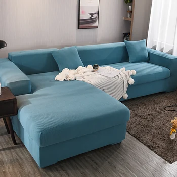 

Solid Color Fleece Stretch Sofa Slipcovers Spandex Velvet Anti slip Soft Warm Sofa Cover Couch Cover Furniture Protector