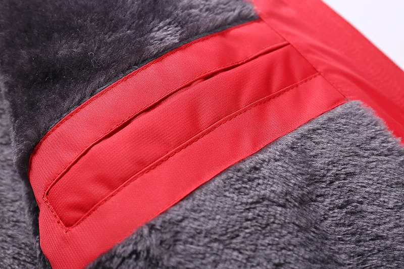 Men Outdoor Sports Casual Waterproof Hooded Single Layer plus Velvet Raincoat Jacket 0811