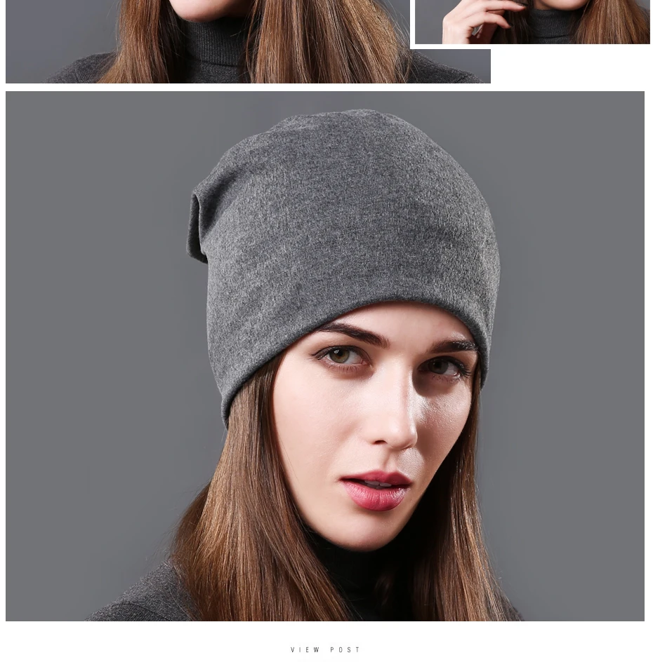 CNTANG New Autumn Winter Beanie Cotton Hat For Women Fashion Men Hip Hop Caps Casual Female Knitted Skullies Bonnets Warm Hats winter cap for men